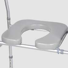 Toilet Seat Raiser With Armrests, Toilet Seat Raiser For Seniors, Senior Toilet Seat Raiser With Height Adjustment, Raised Toilet Seat, Adult Bathroom, Toilet Toilet Riser Bathroom Decor Summer - Grey - View 8