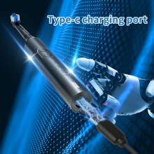 Orinatola Electric Toothbrush, 2 Toothbrush Heads, USB C Charging, IPX7 Waterproof, 3 Modes, Comes With Travel Case, Can Be Used In The Shower, 600 MAh Battery, Thanksgiving Gifts For Wowen And Family - Pink - View 6