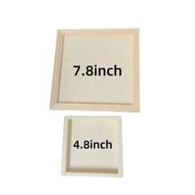 DIY 手工粘土相框材料套件，创意桌面装饰粘土相框用品