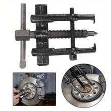 2.5" Adjustable Clamping Depth 2 Leg Gear Puller Hub Bearing Removal Pulley Tool - Black - View 4