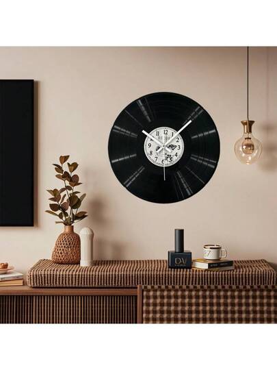Simulation Vinyl Record Retro Creative Klok Luxe Wand Cafe Bar ation Tafel Mute Sideboard ations Ornaments Art Desktop Painting High Sense Niche Living Room Painting. Birthday Graduation Bedroom Dormitory Back To School Surprise Home Supplies view 4