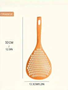 1 件大号耐热塑料滤锅 - 适用于意大利面、面条和水果 | 理想的厨房过滤配件 - 彩色 - 查看 2