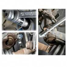 Vmingo Herramienta Separadora de Mango para Cambio Amortiguador Hidráulico Auto Universal - Plateado - Ver 5