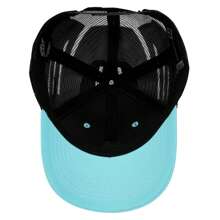 PEPSI Gorra ajustable con parche de Mountain Dew Baja Blast - Azul - Ver 7