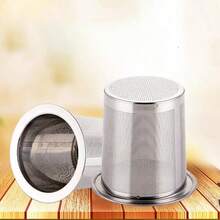Strainer 304 Stainless Steel Cup Strainer Large Capacity Teapot Infuser Filter For Tea  Straining For Teapot Kitchen Accessories - Silver - View 5