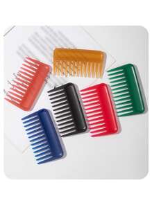 1/4PCS Wide-Tooth Comb For Gentle Detangling Of All Hair Types - Ideal For Daily Use On Dry,Wet Thick Long Hair,Women Men's Hair Comb,Portable Comb,Travel Essentials