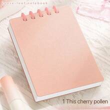 1 pieza Libreta pequeña de hojas sueltas tamaño A7, cuaderno portátil pequeño y muy atractivo, cuaderno de bolsillo, suministros escolares, vuelta al colegio