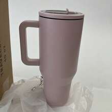 32 Oz Water Bottle With Handle & Flip Straw - Fits In Cup