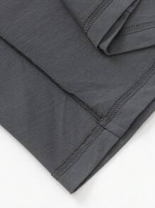 Balabala 男童短袖T恤，2025夏季速干上衣 - 深灰 - 查看 7