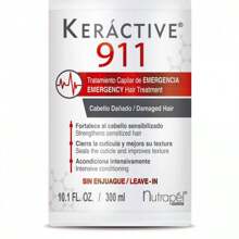 KERACTIVE 911 TRATAMIENTO CAPILAR DE EMERGENCIA 300ML fortalece y acondiciona intensivamente suave y manejable al instante. - Blanco - Ver 2