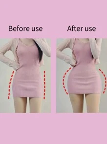 1 Pair/2pcs Multi-Purpose Silicone Pads For Physical Strengthening Of Both Sides Of The Buttocks And Shaping The Body, Or Calf Filling Patches, Suitable For Women Of All Body Types