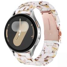 Correas de repuesto para relojes de resina, ligeras y de colores, de 20/22mm, pulseras para reloj inteligente, compatibles con Galaxy Watch 3 45mm/Galaxy Watch 46mm/Gear S3 Frontier