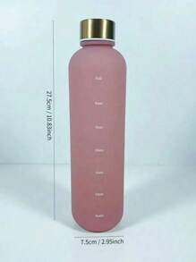 1 pièce Bouteille d'eau givrée de 1000 ml, Tasse à eau de sport portable et étanche, Convient pour le camping en plein air, la conduite, le cyclisme