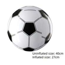 Pelotas inflables, lentejuelas transparentes de PVC, pelotas inflables de rayas de colores, adecuadas para playas, jardines y fiestas acuáticas, pelotas inflables portátiles, pelotas de juguete para agua, accesorios para fotografías