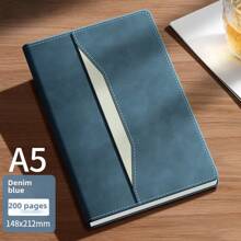 Personalized A5 Faux Leather Notebook With Engraved Name - Custom Time Management Diary, Ideal Gift For Friends And Colleagues, Graduation, Record Book,School Supplies,Back To School