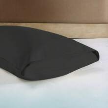 Farfallarossa Pillow Cases - 1/2 Packs - Envelope Closure - Soft Brushed Microfiber Fabric - Shrinkage And Fade Resistant Pillow Covers - Black - View 3