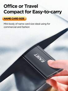 2TB externe SSD - bis zu 550MB/s - USB-C, USB 3.2 Gen 2x2 für PC, Fotografen, Kreativschaffende und Gaming, 1TB 512GB 256GB externe SSD