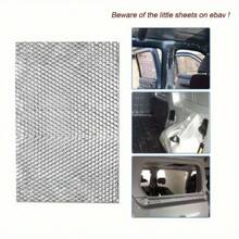 30/50 Sheets Silver Insulation Protective Acoustic Foam Shock Absorbers Soundproofing Mats - 50pcs - View 3