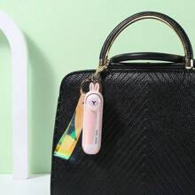 Cute Mini Fan Kipas Portable Hand Fold Bedside Office USB Charge Battery Table Desk Cooling - Brown - View 6