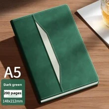 Personalized A5 Faux Leather Notebook With Engraved Name - Custom Time Management Diary, Ideal Gift For Friends And Colleagues, Graduation, Record Book,School Supplies,Back To School