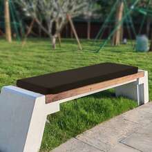 60 X 18 In Garden Bench Cushion Outdoor Patio Chair Pad Mat Swing Seat Cushion - Dark Coffee - View 3