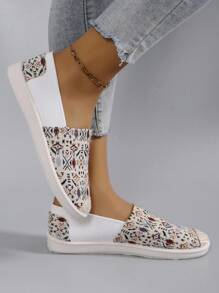 STEPREACH 秋冬女士春季休闲运动鞋，时尚透气轻便防滑运动平底乐福鞋 - 彩色 - 查看 5