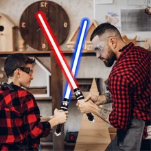 2 En 1 Sables De Luz Star Galaxy War Simple Regalo De Fiesta - Multicolor - Ver 5
