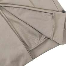 Adidas Áo khoác nam M Z.N.E. FZ 2025, Áo len cardigan trùm đầu dệt kim JC5495 - màu nâu - Xem 5