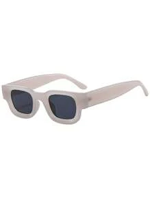 1 pieza Gafas de moda para hombre 2025 Nuevo otoño e invierno Accesorios personalizados a juego para pareja Retro aplicable Fiesta en la playa Ciclismo Reunión Actuación en el escenario