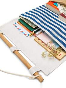 Fish Extenders Hanging Organizer With Pockets Wall Hanging Storage Bag 3 Pockets Hanging Bag For Exchange Gifts Cabin Door Closet Cruise Travel - Multicolor - View 3