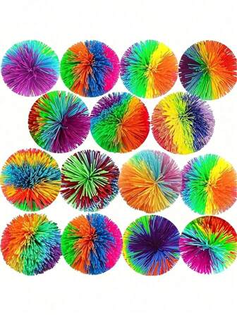 Set de 2/4/6/8 piezas de juguetes sensoriales - Pelotas, Pelotas elásticas, Pelotas de terciopelo de arcoíris y Pelotas adhesivas - ¡Regalos para fiestas navideñas! Pelotas de plástico, Set de pelotas oscilantes, Pelotas saltarinas, Rellenos de calcetines para adolescentes, Juguetes sensoriales, Pelotas, Pelotas saltarinas, Juguetes sensoriales, Pelotas antiestrés