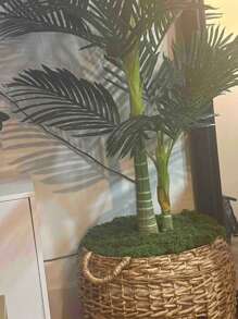 Künstliche Moos Deko - DIY Simulation Moos Gras Mikrolandschaft Layout, realistische grüne Geschenke für Geburtstag Abschluss, Gartendeko, Outdoor Pflanze, Gärtnern, künstliche Blumen - Verschiedenfarbig - Übersicht 5