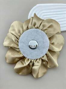 Elegant Handcrafted Floral Brooch Pin - Versatile Fashion Accessory For Women, Perfect For Weddings & Parties - 16cm/6.3inch - View 4