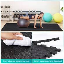 Exercise Mats - Black - 12 Sq Ft - 12 Pieces - View 5
