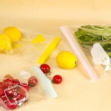 Reusable Plastic Sealed Bag For Food Storage - Suitable For Refrigerators, Versatile, Clip On Closure, Square Container Set (15/20/30 Pieces, Various Sizes) - Durable, Thick Double Lock Sealed Fresh-Keeping Bag - Used For Kitchen Organization And Food Preservation - Ideal Gift For Home Chefs And Families