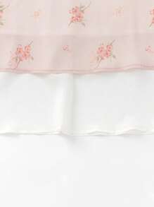 Balabala 女孩新中式連衣裙，2025夏季無袖連衣裙 - 紅色調 - 查看 6