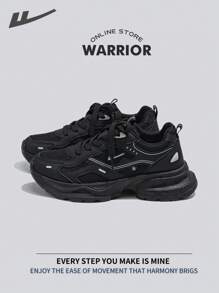 WARRIOR 回力时尚复古运动鞋女春夏轻便舒适透气跑步鞋简约风格休闲运动鞋全年适用耐磨全天穿着训练运动鞋小白鞋