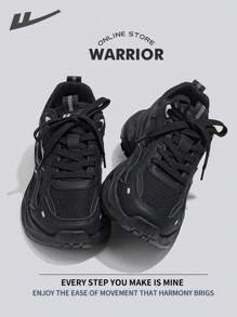 WARRIOR 回力时尚复古运动鞋女春夏轻便舒适透气跑步鞋简约风格休闲运动鞋全年适用耐磨全天穿着训练运动鞋小白鞋