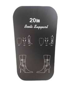 2Pcs Elastic Boot Support Inserts - Stretchable Shaft Stabilizers For Tall Boots, Flexible, Lengthened Straight Boot Support Form Inserts For Women And Men, Shoe, Spring Summer Picks, Brides Maid Gifts, Room, Beach, Travel, For Men, For Women, Vacation, Cute Stuff, Mother's Day Gift, Garden, Summer, Beach, Squishy, Graduation, Shoe Rack, Storage Saver, Commencement, Congrats Grad, Graduation Party - Multicolor - View 15