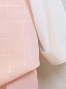 3pcs/Set Young Boy Children Formal Tuxedo Vest, Pants, Necktie Gentleman Suit, Suitable For Holidays, Celebrations, And Daily Activities - Pink - View 7