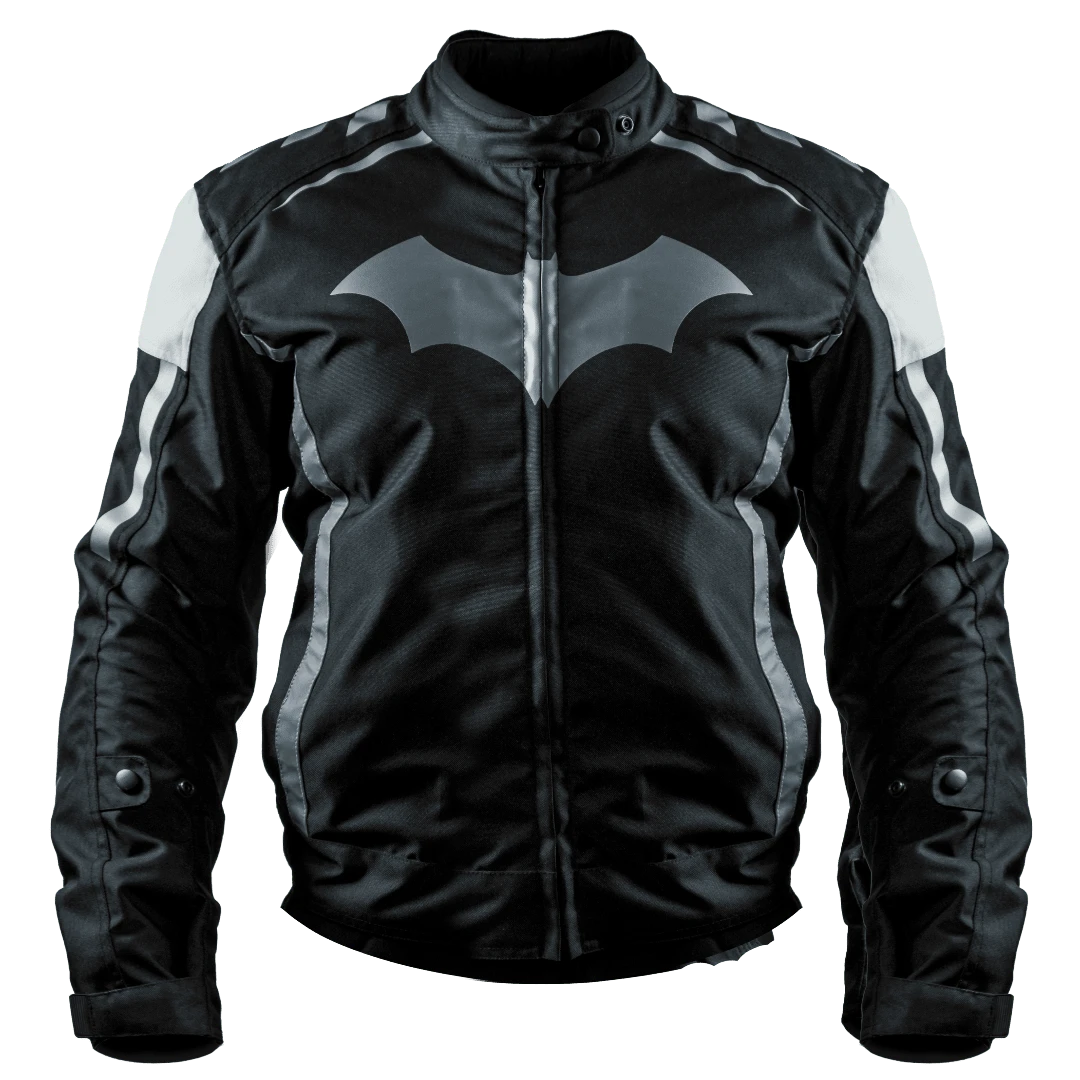 KOV Chamarra para Motociclista con Protecciones Certificadas - Negro - Ver 1