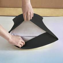 Farfallarossa Pillow Cases - 1/2 Packs - Envelope Closure - Soft Brushed Microfiber Fabric - Shrinkage And Fade Resistant Pillow Covers - Black - View 4