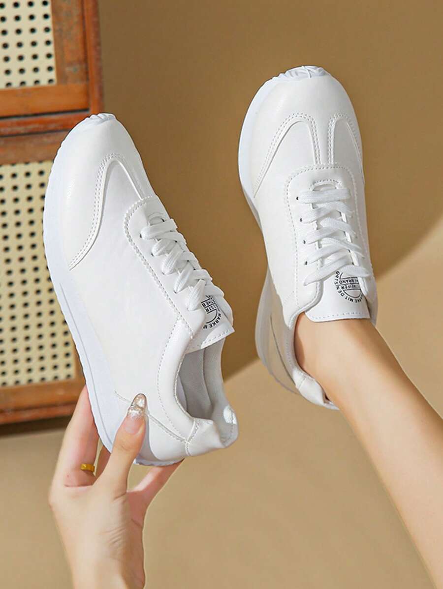 2025 Tênis Casual Estilo Colorblock para Mulheres, Sapatos Esportivos Versáteis Moda e Leves