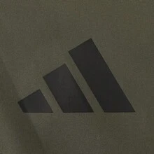 Adidas 2025 Men's ESS 3S R.R JKT Woven Hooded Jacket JD1044 - Green - View 4