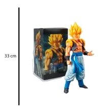 Dragon Ball Figura Super Gogeta Ssj2 Goku 33cm - Amarillo - Ver 2