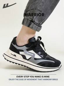 WARRIOR Warrior Men's Breathable Sports Shoes Spring And SummerLightweightComfortableBreathableModest Style Casual Yet SleeksneakersApplicable Throughout The Yearwear-ResistingAll-Day WearTraining SneakersRunning Shoes