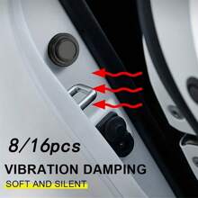 8/16pcs Car Door Bump Protector Strips - Prevent Collision And Scratches, Ensure Your Vehicle Is Safe And Scratch-Free!