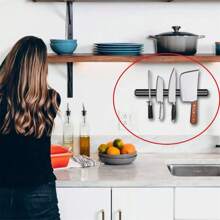 Magnetic Knife Holder For Wall | Magnetic Knife Rack For Tools And Knives | Bar Knife Magnets For Walls, Multipurpose Magnetic Knife Strip Kitchen Knife Holder For Storage Kitchen Garage Studio Tool