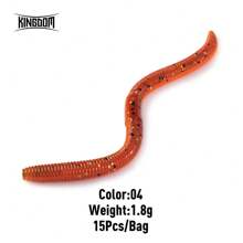 KINGDOM Kingdom Fishing Lures 96mm 120mm 1.8g 2.8g Soft Bait Sinking PVC Soft Lure Fishing Tackle 10pcs 15pcs Swimbaits Artificial Baits Wobblers Soft Worm