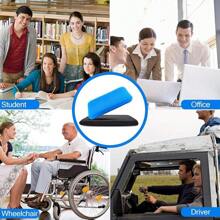 Gel Seat Cushion For Long Sitting (Super Large & Thick), Soft & Breathable, Gel Cushion For Wheelchair, Gel Chair Cushion For Hip Pain, Gel Seat Cushion For Office Chair